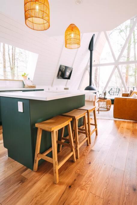 Dunlap Hollow A-Frame Rockbridge Kültér fotó