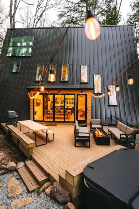 Dunlap Hollow A-Frame Rockbridge Kültér fotó