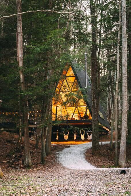 Dunlap Hollow A-Frame Rockbridge Kültér fotó