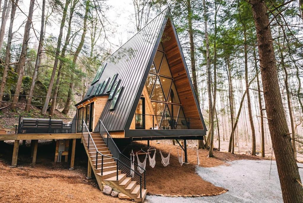 Dunlap Hollow A-Frame Rockbridge Kültér fotó