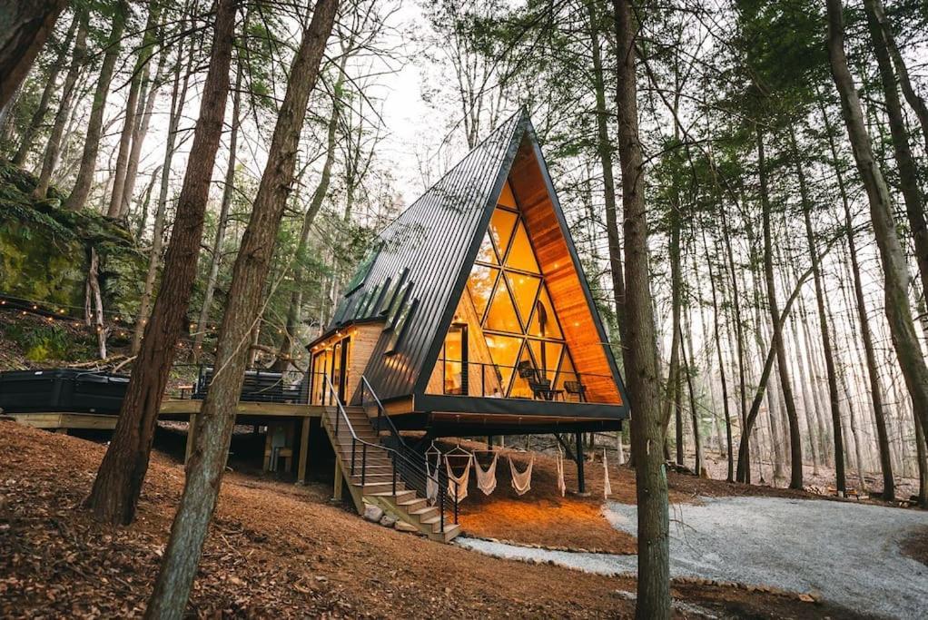 Dunlap Hollow A-Frame Rockbridge Kültér fotó